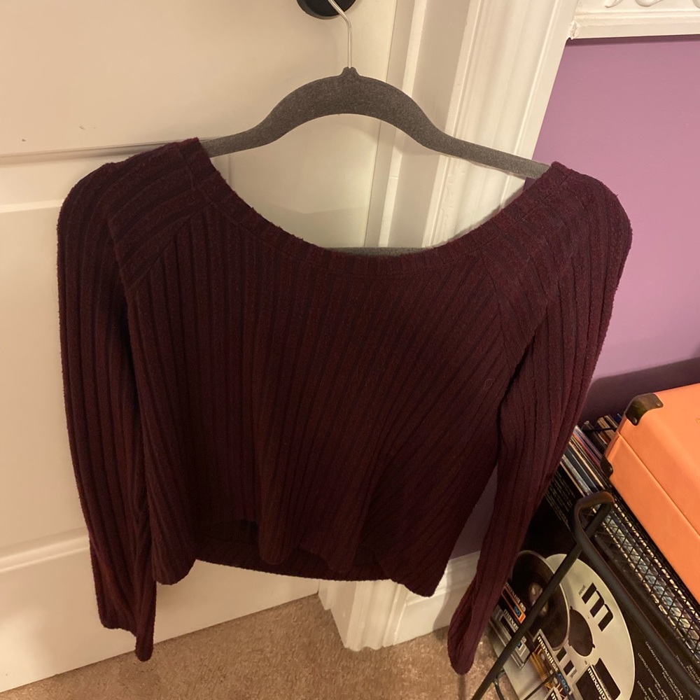 Me to we Cropped sweater